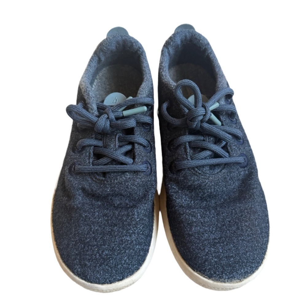 Allbirds Navy Blue Wool Sneakers